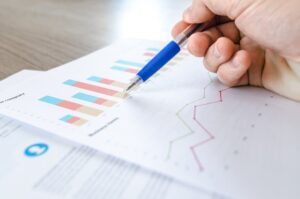 Dashboard com indicadores de SST e KPIs de saúde e segurança do trabalho